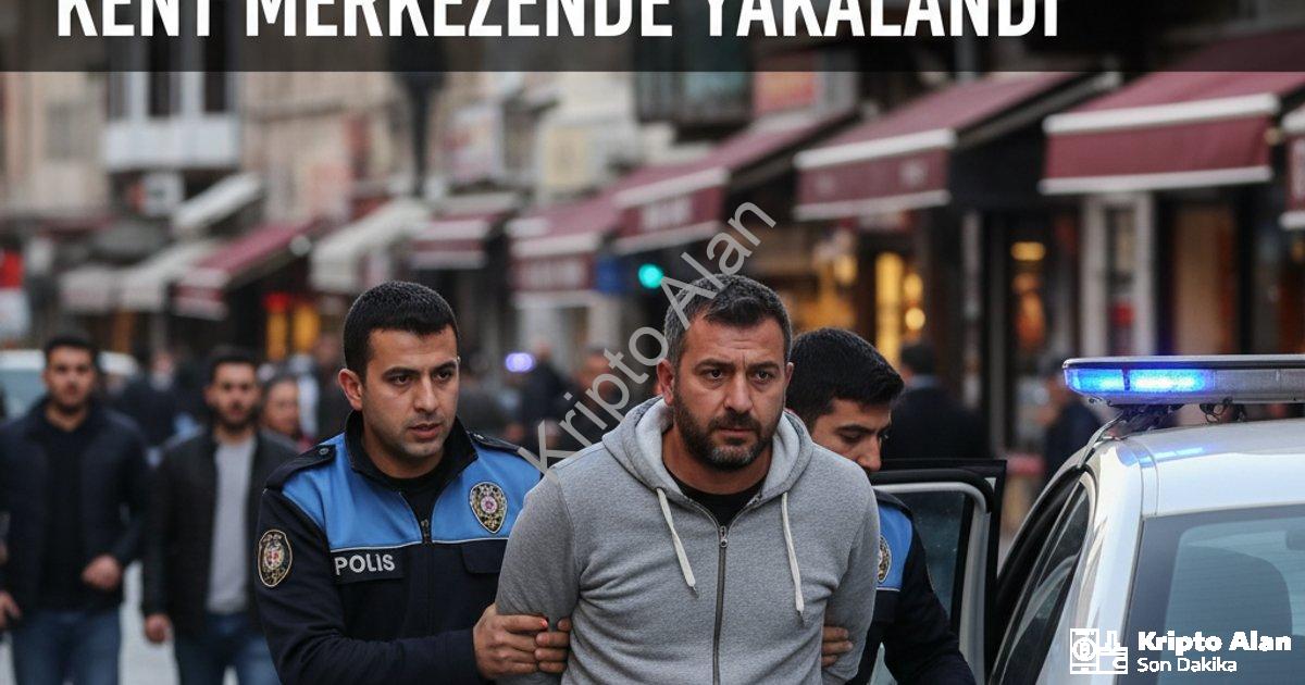 "Afyonkarahisar’da 11 yıl cezalı firari kent merkezinde yakalandı" başlıklı haber için fotorealistik