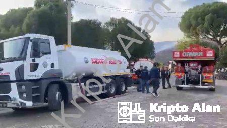 Aydın Bozdoğan’da Korkutan Yangın: Alevler Ormana Sıçradı