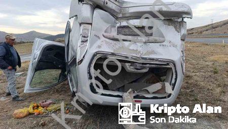 Afyonkarahisar’da Korkutan Kaza: Araç Refüje Uçtu, 7 Yaralı