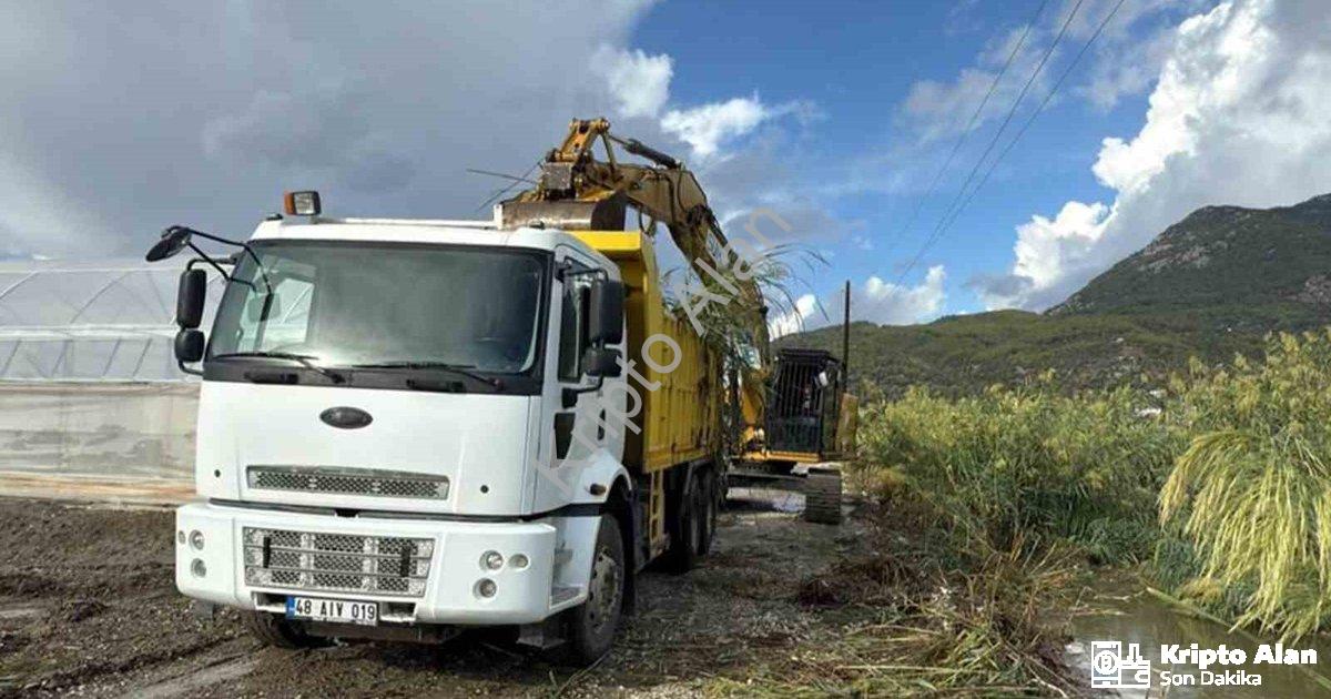 "Muğla'da Kışa Hazırlık: 77 Kilometrelik Dere Temizliği Tamamlandı" başlıklı haber için fotorealisti