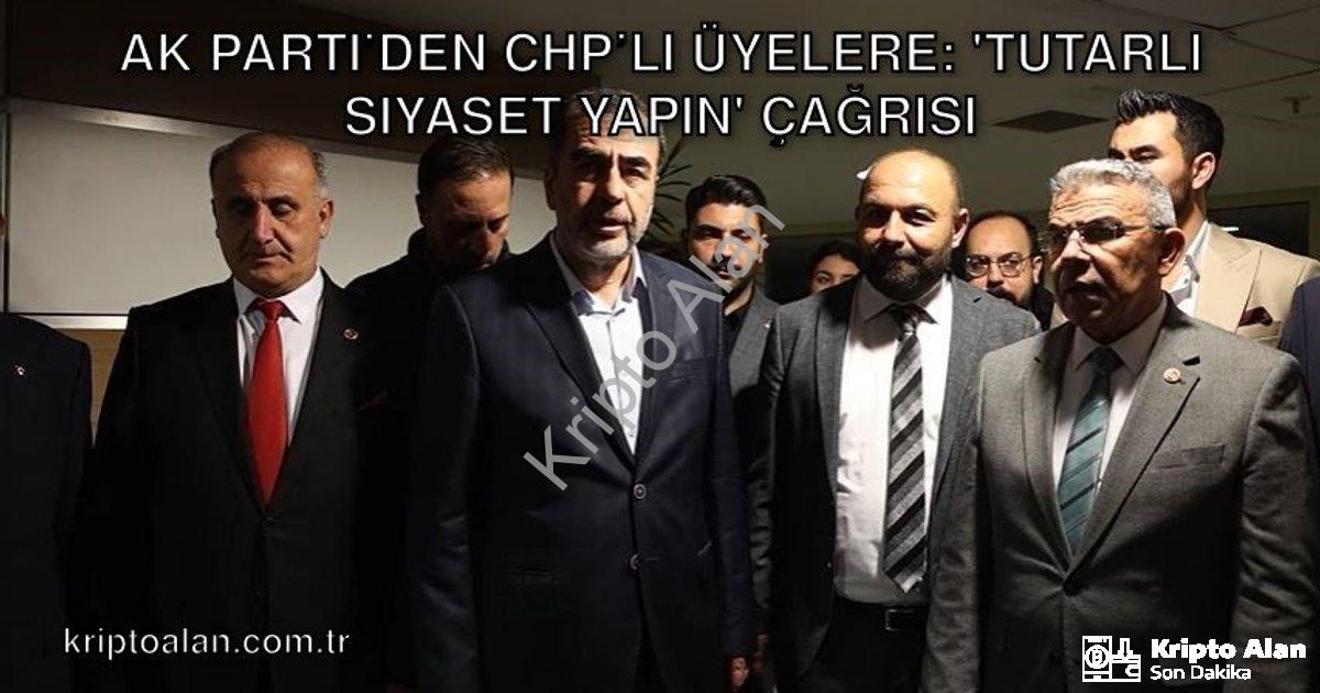 "AK Parti’den CHP’li Üyelere: 'Tutarlı Siyaset Yapın' Çağrısı" başlıklı haber için fotorealistik, pr