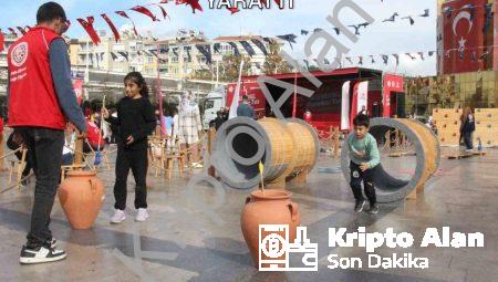 Geleneksel Oyun Tırı Aydın’da Coşku Yarattı