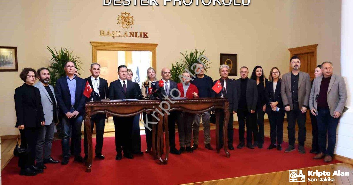 "Muğla’daki 17 bilimsel kazıya kapsamlı destek protokolü" başlıklı haber için fotorealistik, profesy