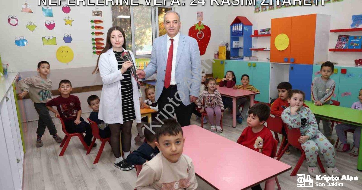 "Denizli OSB Yönetiminden Eğitim Neferlerine Vefa: 24 Kasım Ziyareti" başlıklı haber için fotorealis
