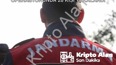 Aydın’da Suçlulara Geçit Yok: Jandarma Operasyonunda 28 Kişi Yakalandı