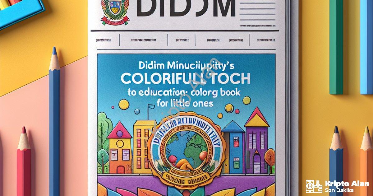 "Didim Belediyesi'nden Eğitime Renkli Dokunuş: Miniklere Özel Boyama Kitabı" başlıklı haber için fot