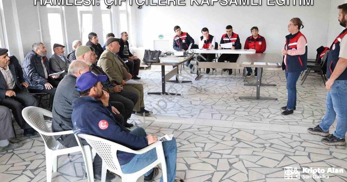 "Afyonkarahisar'da Tarımsal Kalkınma Hamlesi: Çiftçilere Kapsamlı Eğitim" başlıklı haber için fotore