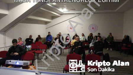 Muğla’da Sporun Geleceği Şekilleniyor: Masa Tenisi Antrenörlük Eğitimi