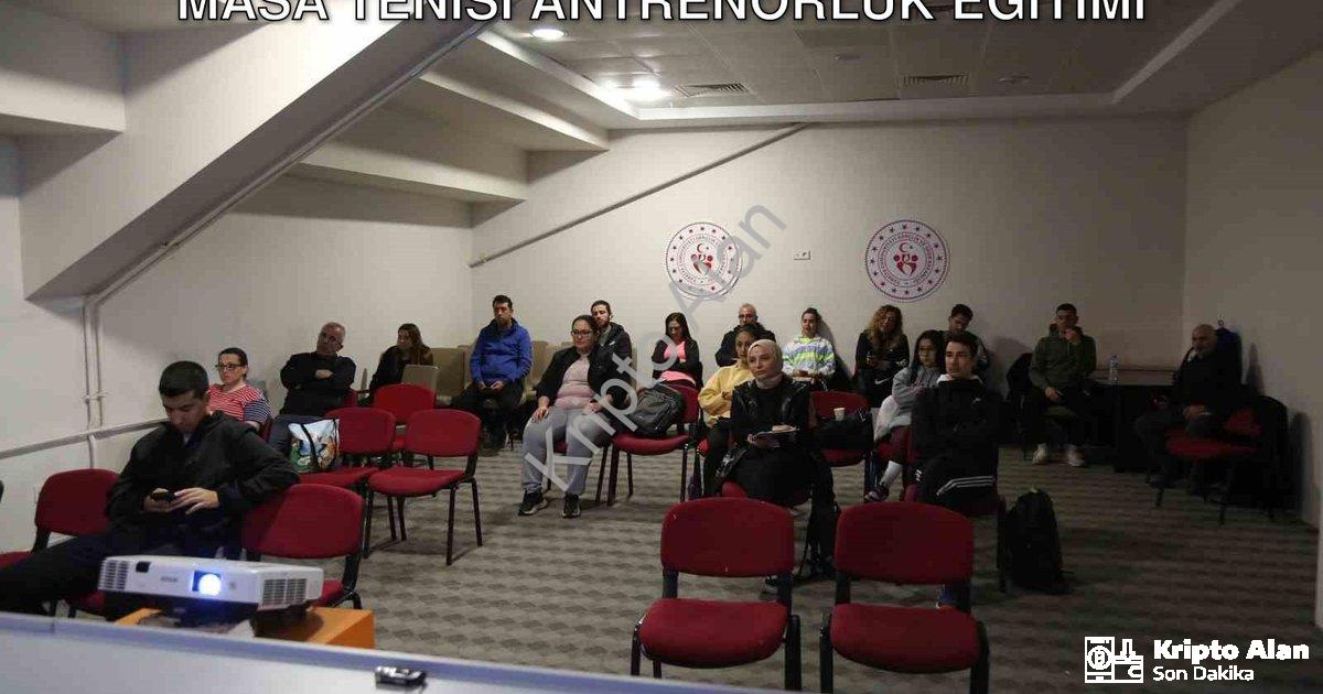 "Muğla'da Sporun Geleceği Şekilleniyor: Masa Tenisi Antrenörlük Eğitimi" başlıklı haber için fotorea