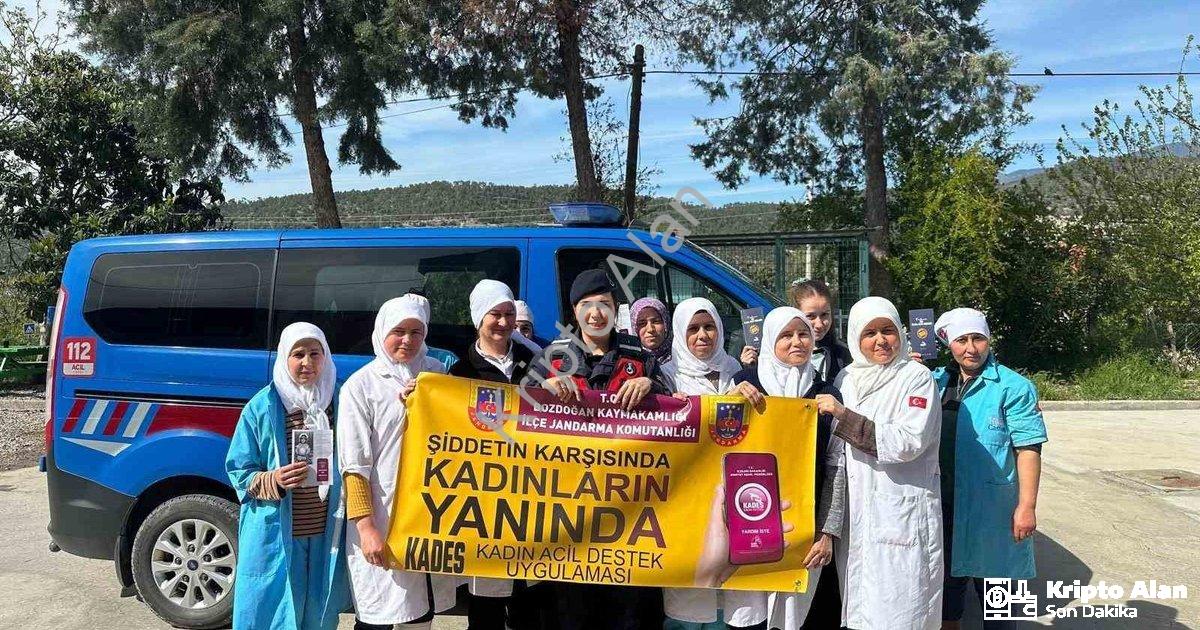 "Bozdoğan'da Dijital Güvenlik Seferberliği: KADES Uygulaması Anlatıldı" başlıklı haber için fotoreal