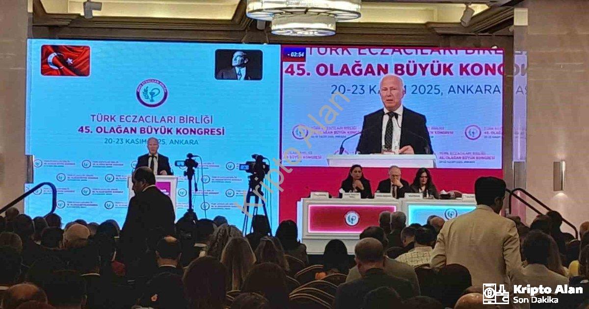 "Eczacı Odası Başkanı Karaarslan'dan Sektörel Çözüm Paketi ve Reform Talebi" başlıklı haber için fot