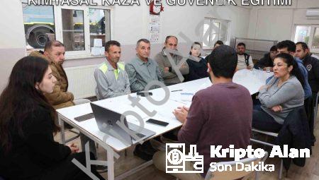 Denizli OSB Arıtma Tesisi Personeline Kimyasal Kaza ve Güvenlik Eğitimi