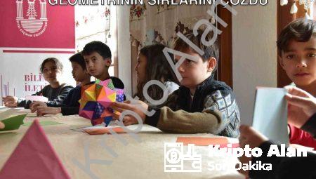 Muğla’da Çocuklar Origami Sanatıyla Geometrinin Sırlarını Çözdü