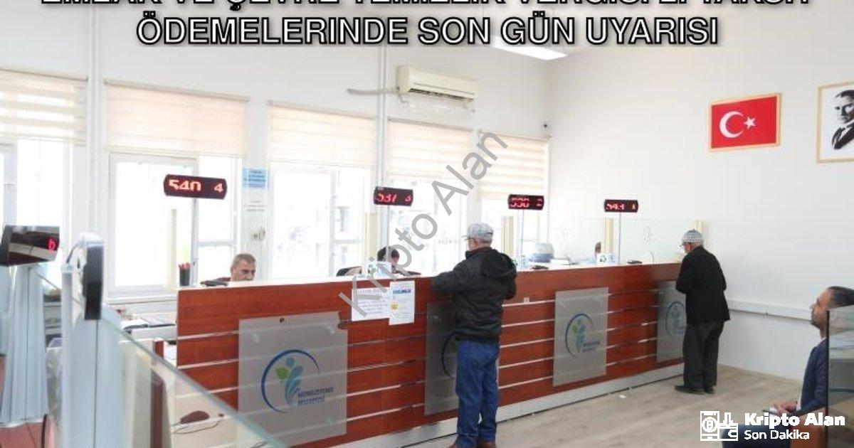 "Emlak ve Çevre Temizlik Vergisi 2. Taksit Ödemelerinde Son Gün Uyarısı" başlıklı haber için fotorea