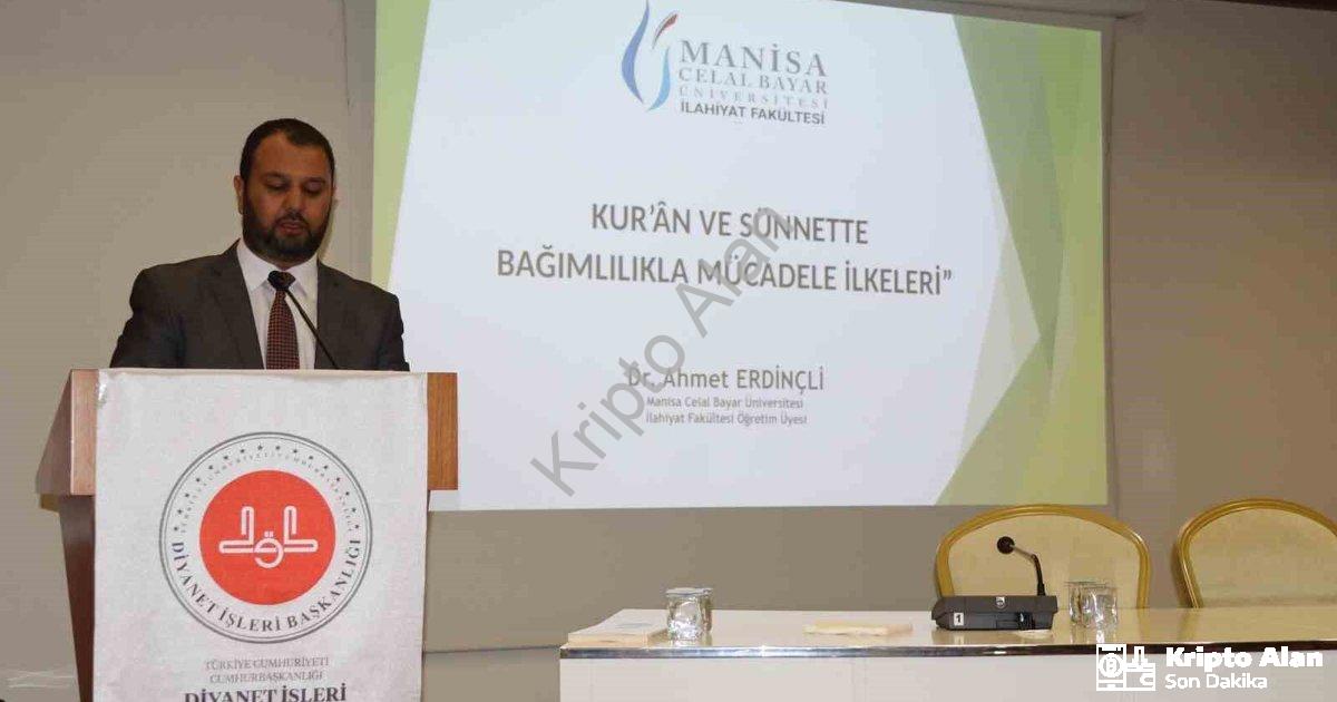 "Manisa'da Uzmanlardan Kritik Sanal Kumar ve Bağımlılık Uyarısı" başlıklı haber için fotorealistik,