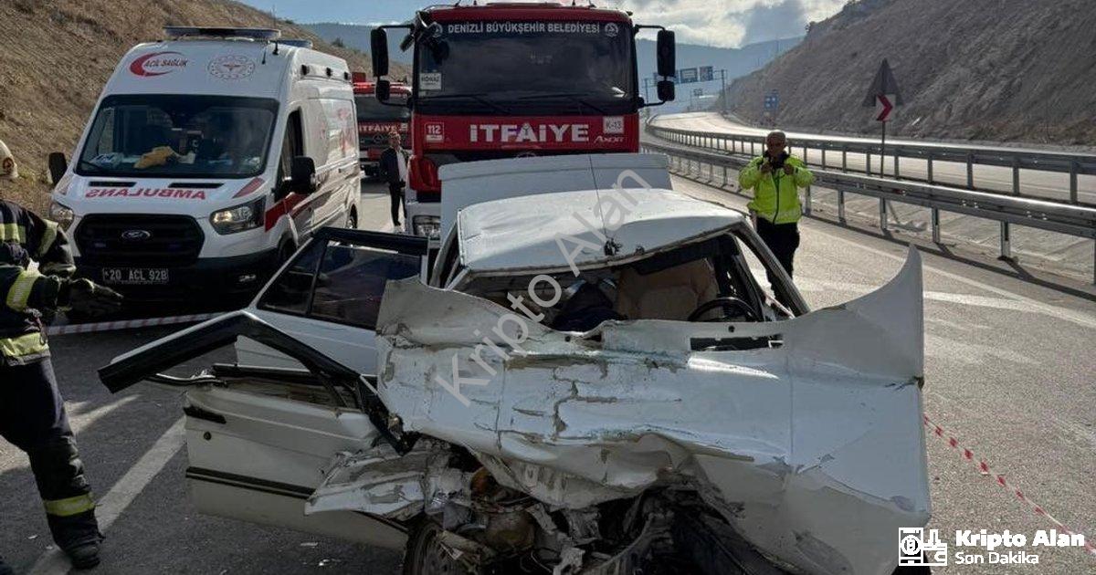 "Denizli'de Feci Kaza: Honaz Tüneli Çıkışında Bir Kişi Hayatını Kaybetti" başlıklı haber için fotore
