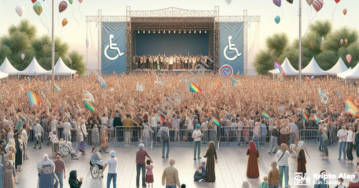 "Merkezefendi'de Engelsiz Fest Rüzgarı: Sevgi ve Dayanışma Buluştu" başlıklı haber için fotorealisti