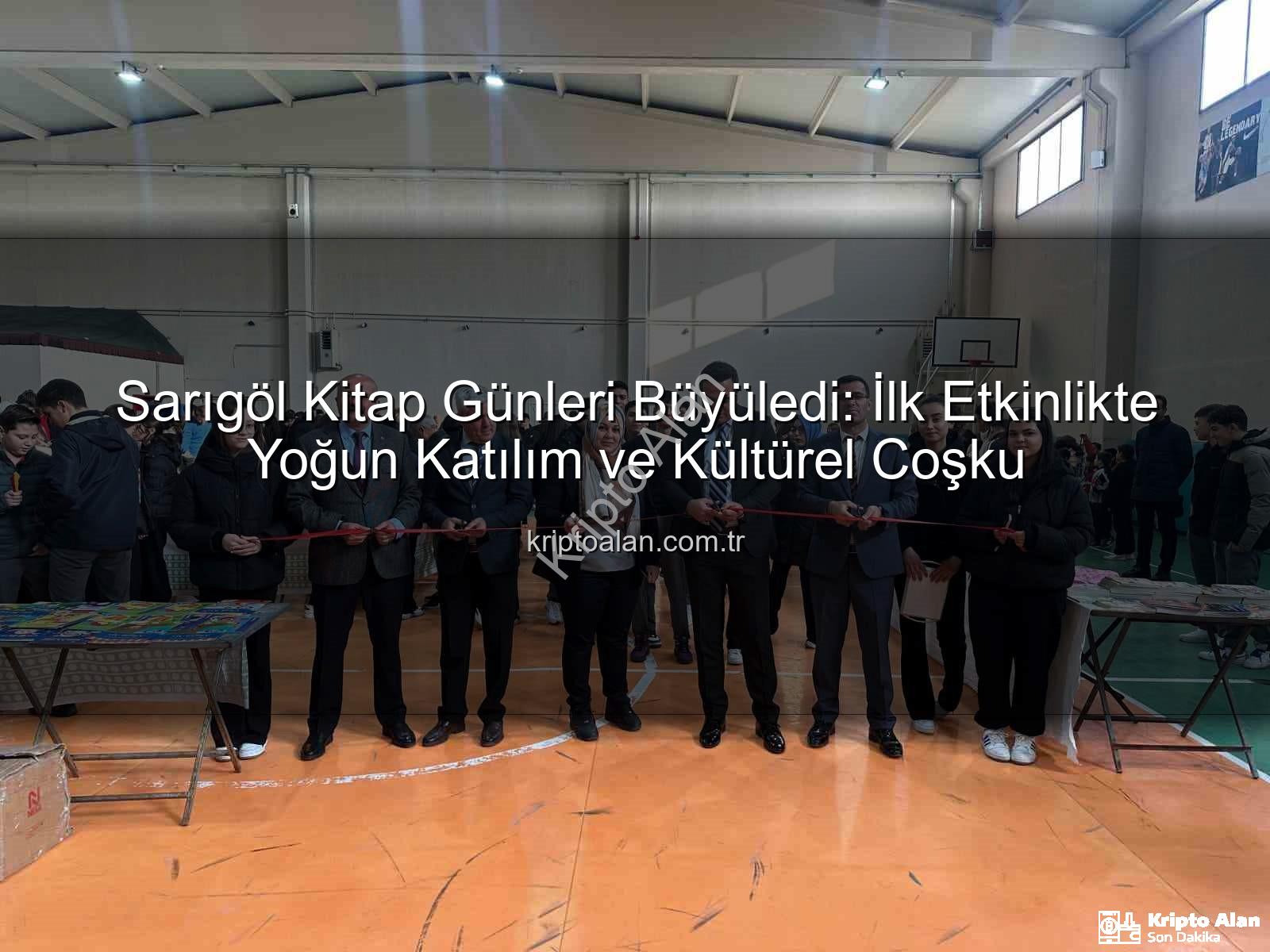 Sarıgöl Kitap Günleri - Sarıgöl Kitap Günleri Büyüledi: İlk Etkinlikte Yoğun Katılım ve Kültürel Coşku