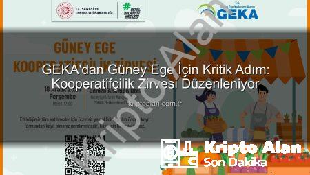GEKA’dan Güney Ege İçin Kritik Adım: Kooperatifçilik Zirvesi Düzenleniyor