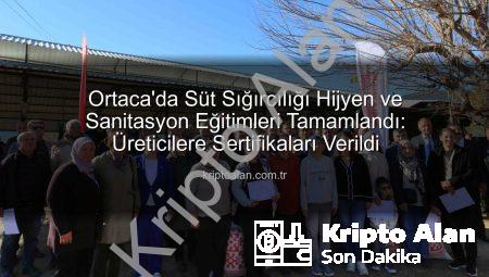 Ortaca’da Süt Sığırcılığı Hijyen ve Sanitasyon Eğitimleri Tamamlandı: Üreticilere Sertifikaları Verildi