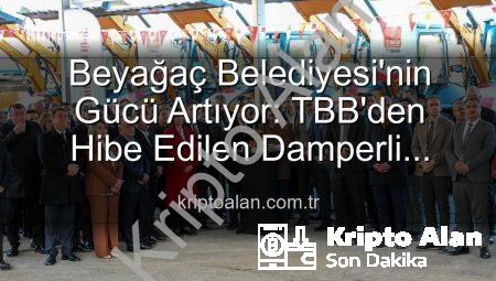 Beyağaç Belediyesi’nin Gücü Artıyor: TBB’den Hibe Edilen Damperli Kamyonet Filoya Katıldı