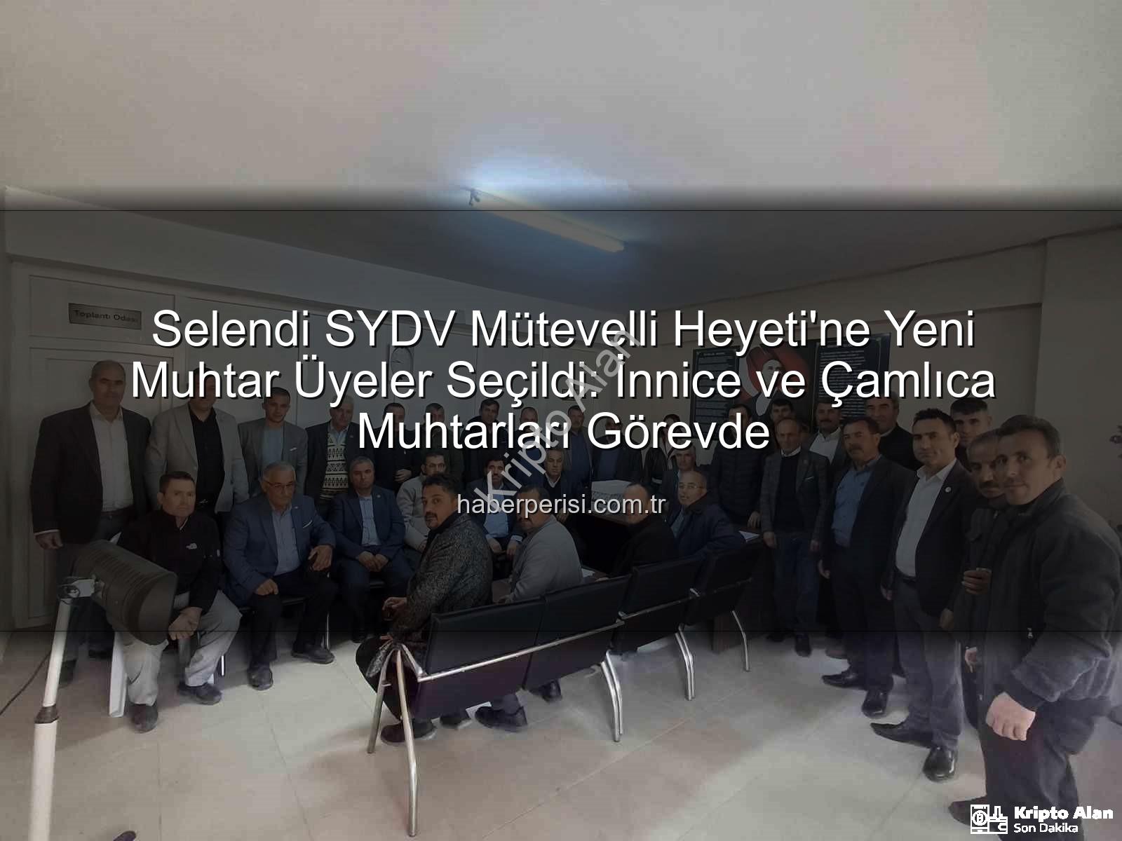 Selendi SYDV - Selendi SYDV Mütevelli Heyeti'ne İki Muhtar Oy Birliğiyle Seçildi: 2026 Faaliyet Dönemi Belirlendi
